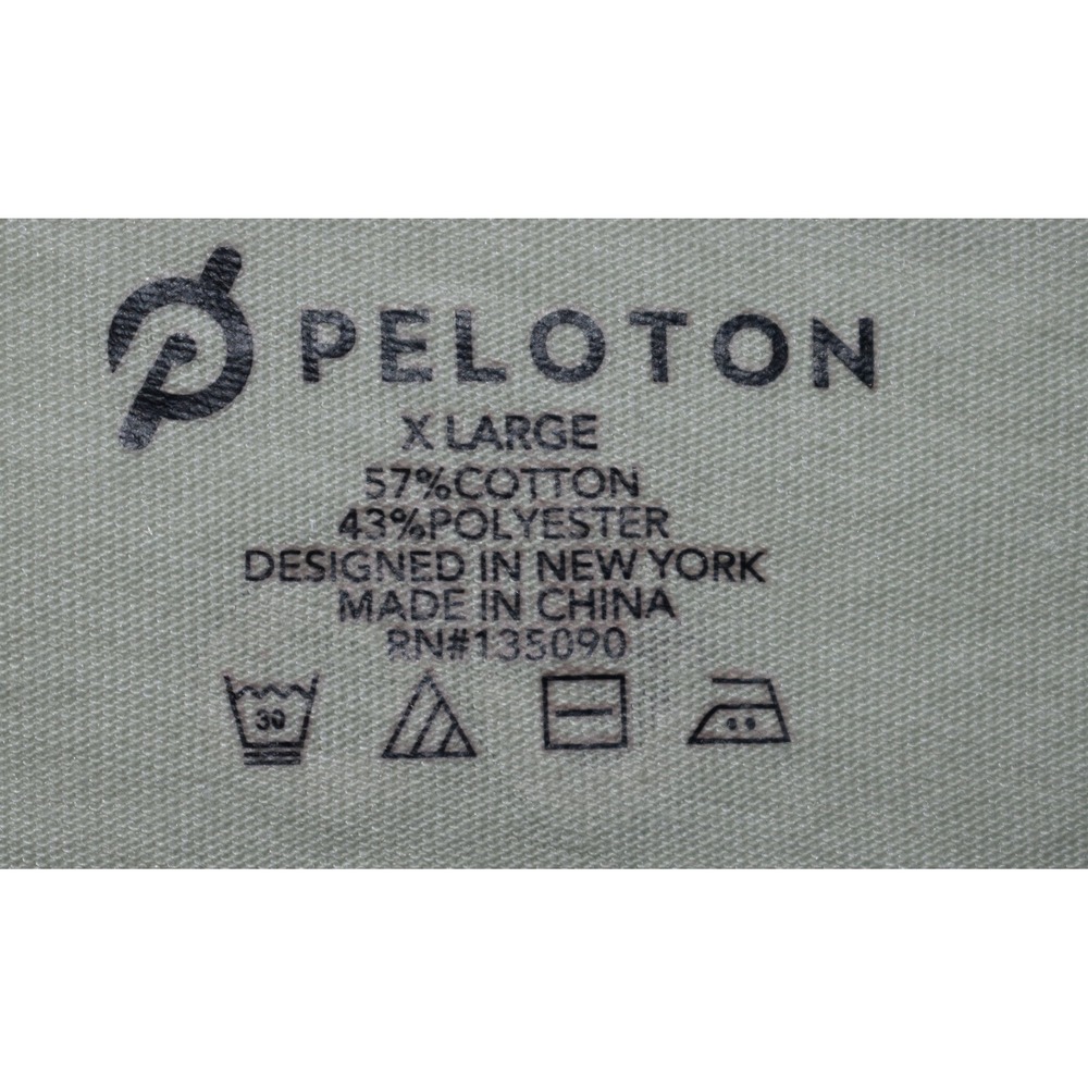 Peloton Tank Top Women XL Sage Green Go Beyond The Known Graphic Sleeveless Tee - Picture 6 of 16
